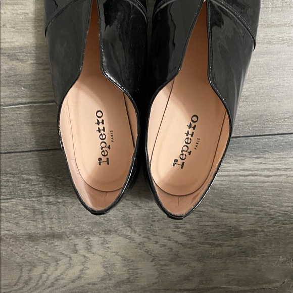 Repetto Black Patent Leather Flats size 7.5 - Picture 3 of 6